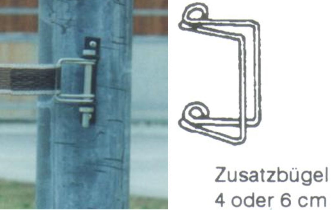 Zusatzbügel für MF-Isolator